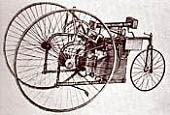 موتورسیکلت 1881 The Parkyns-Bateman Steam Tricycle. England