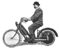 موتور سیکلت 1894 Hilderbrand and Wolfmuller, France